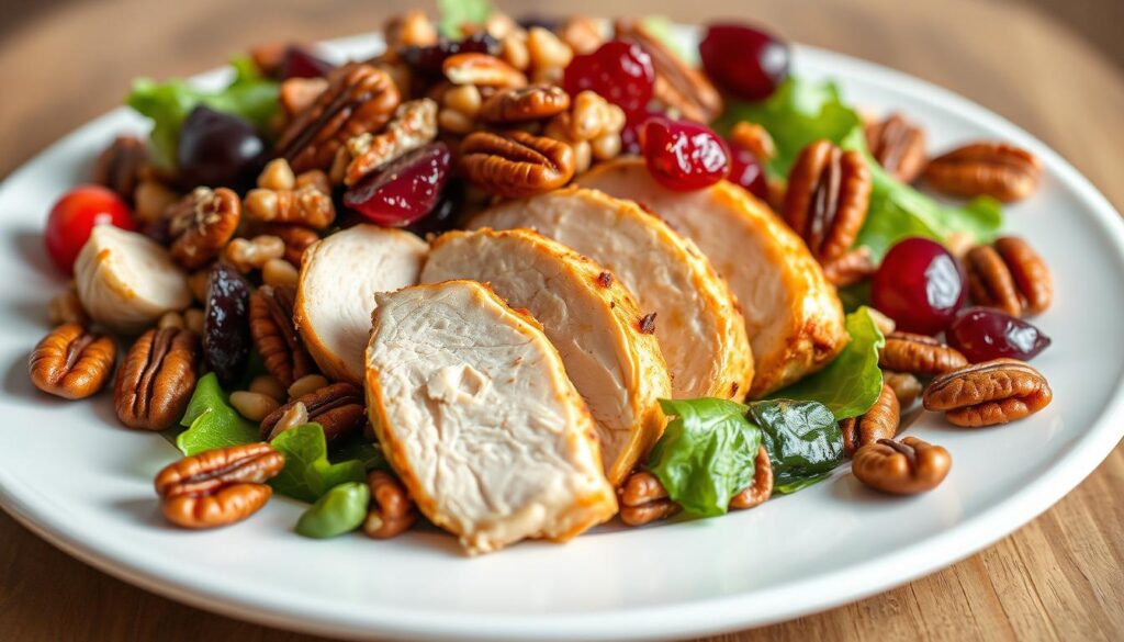 cranberry pecan chicken salad