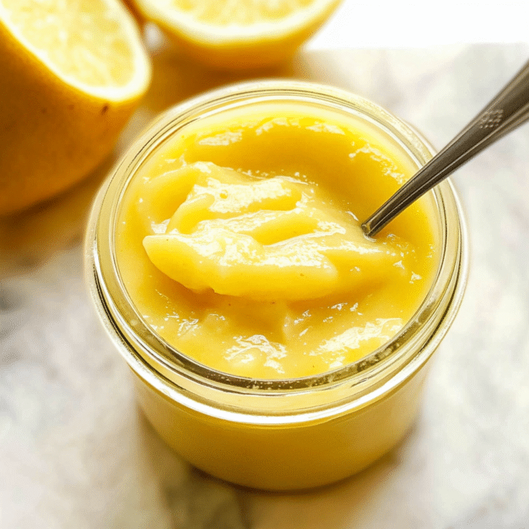 Easy Lemon Curd: A Tangy Delight in Just 30 Minutes