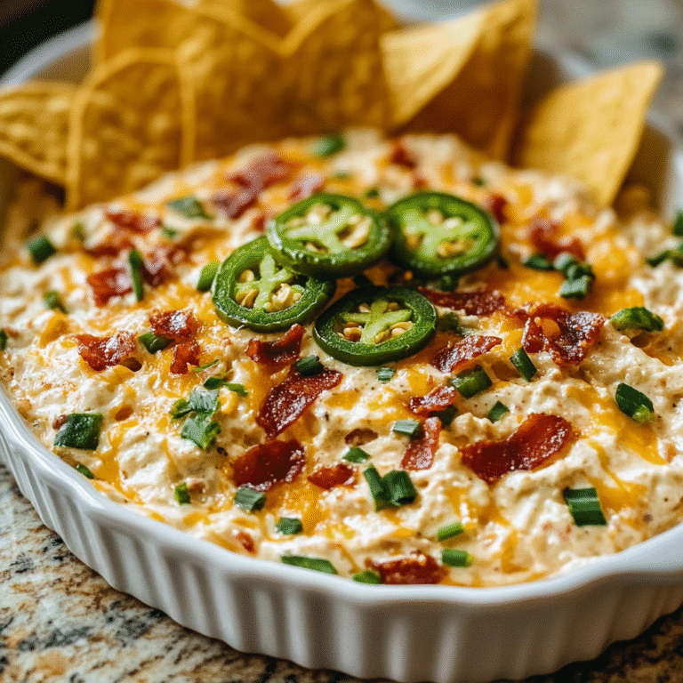 Jalapeño Poppers Dip: The Irresistible Creamy Appetizer