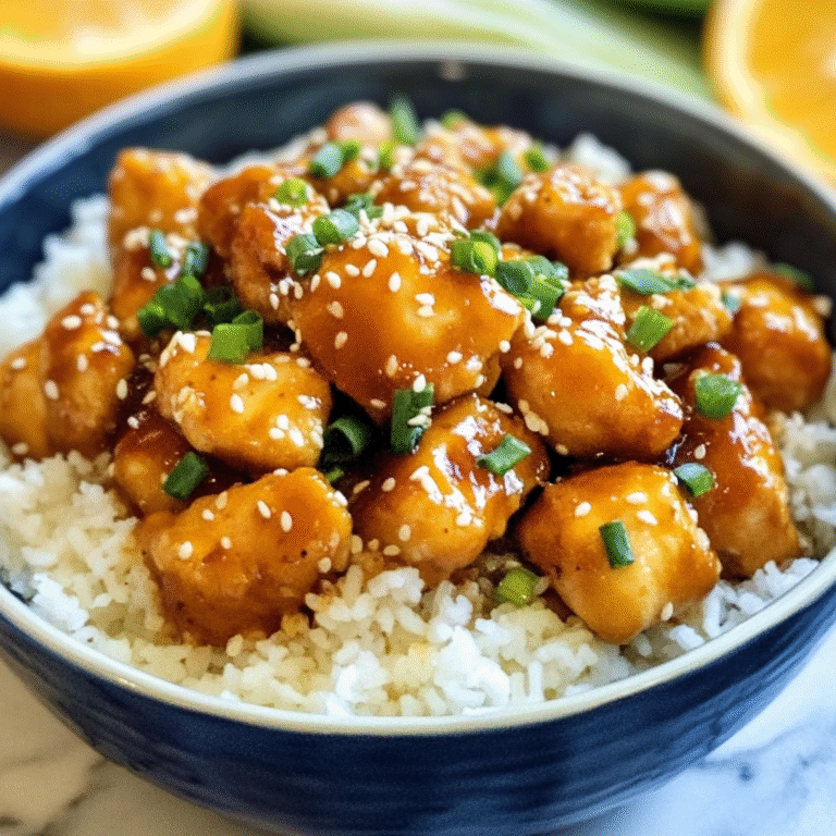Easy Slow Cooker Orange Chicken