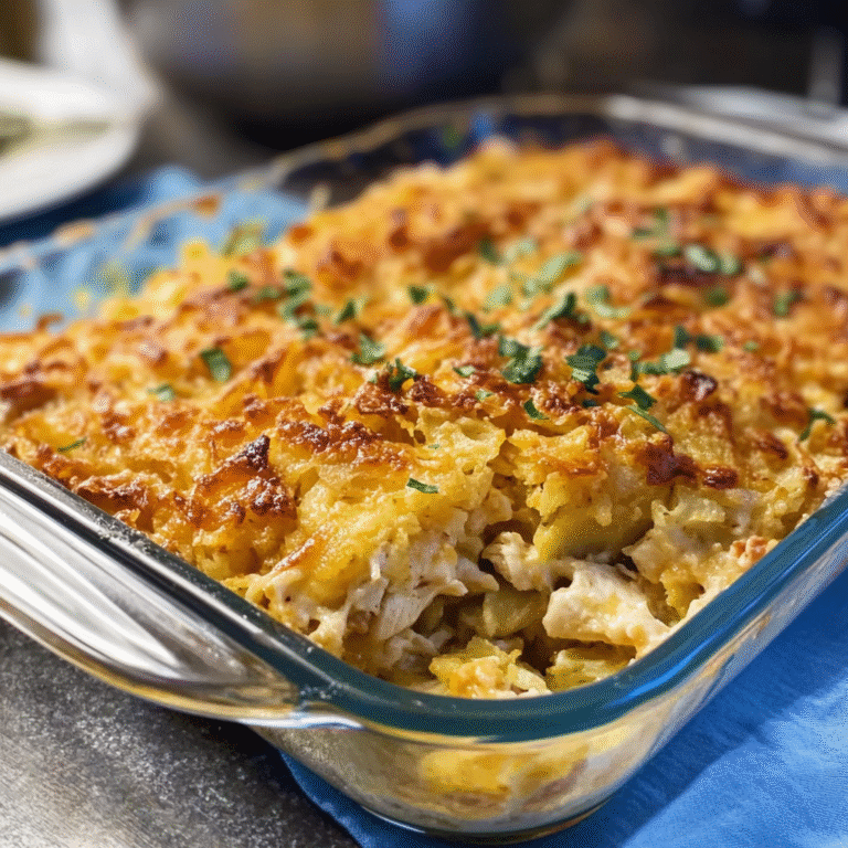 Hashbrown Chicken Casserole: The Ultimate Comfort Food