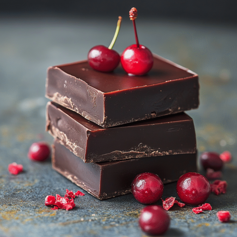 Luscious Cherry Gourcia Fudges: Indulgence in Every Bite