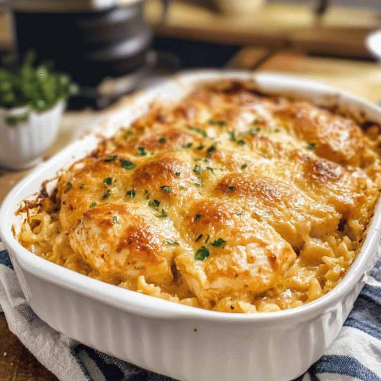 No-Peek Chicken Casserole: A Hands-Off Recipe for Tender, Flavorful Comfort