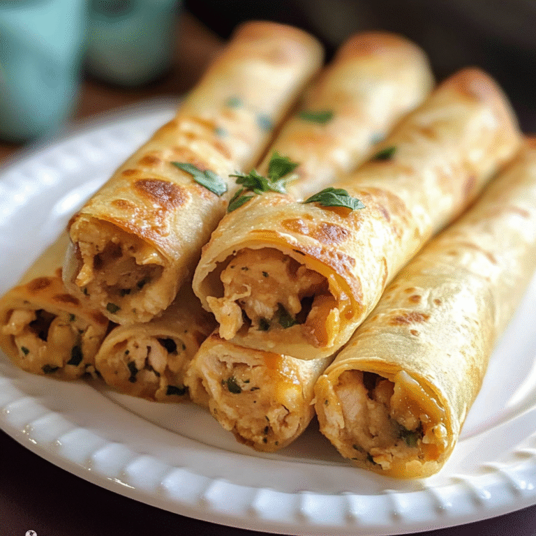 Delectable Chicken Taquitoss: Your New Favorite Appetizer