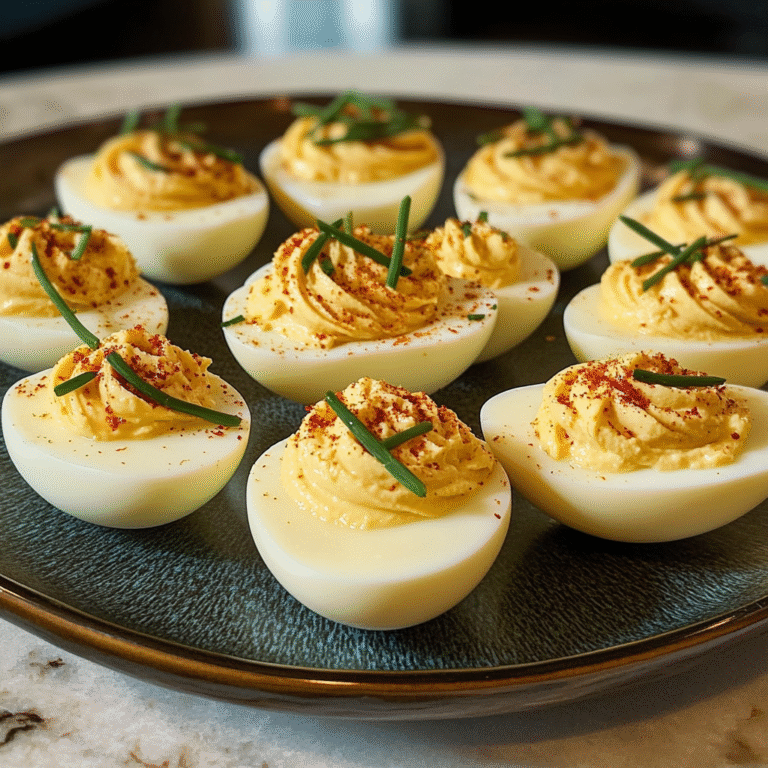 Devilishly Delicious Deviled Eggs