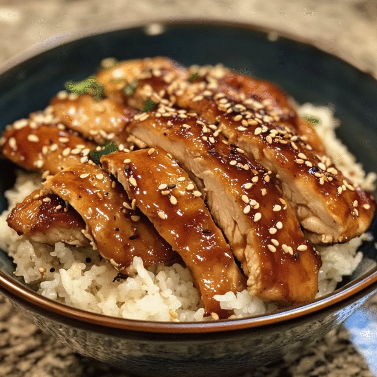 Easy Teriyaki Chicken with Sesame Seeds