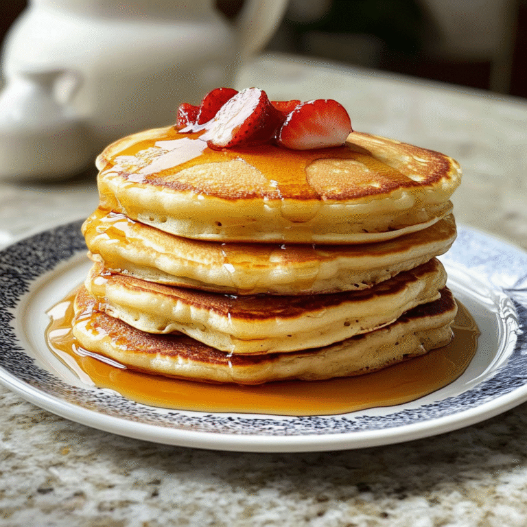 Fluffy Pancakes: The Breakfast of Champions