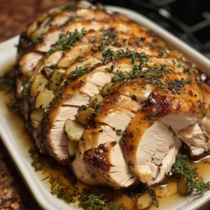 Herb-Roasted Turkey Breast: Juicy and Flavorful