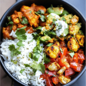 Delectable Indian Rice Bowls: Flavorful, Customizable Meals