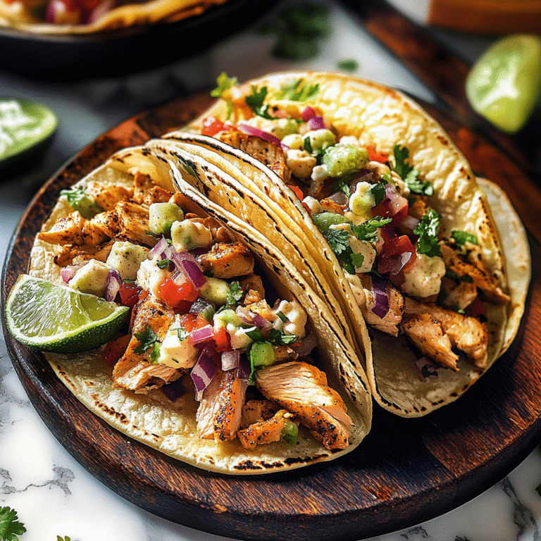 Spicy and Flavorful Jerk Chicken Tacos