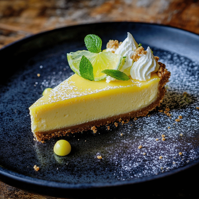 Irresistible Key Lime Pie: The Perfect Balance of Tart and Sweet