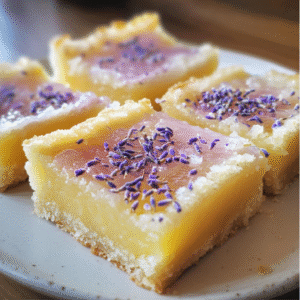 Lavender Lemon Bars: A Floral Twist on a Classic Treat
