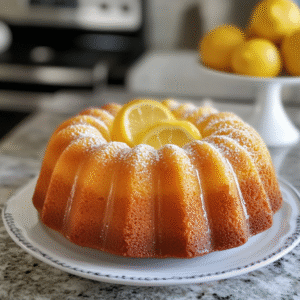 The Ultimate Lemon Bundt Cake: Bursting with Citrus Flavor
