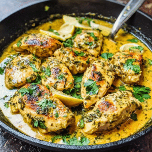 Lemon Butter Chicken with Fresh Herbs