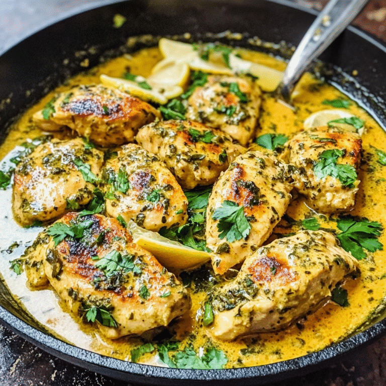 Lemon Butter Chicken with Fresh Herbs