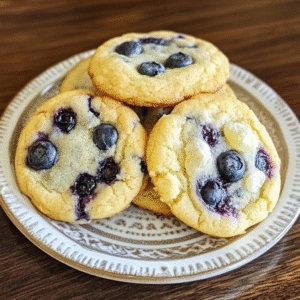 Lemon Blueberry Cookies: A Delightful Burst of Flavor