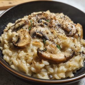 Creamy Mushroom Risotto: A Comforting and Flavorful Masterpiece