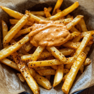 Nacho Fries with Chipotle Queso