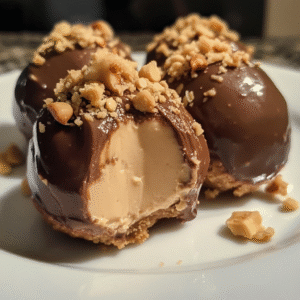 No-Bake Peanut Butter Cheesecake Balls