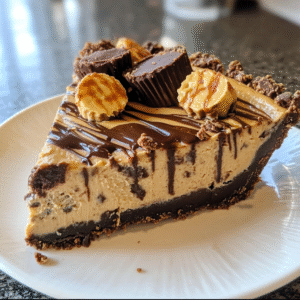 No-Bake Peanut Butter Cup Pie