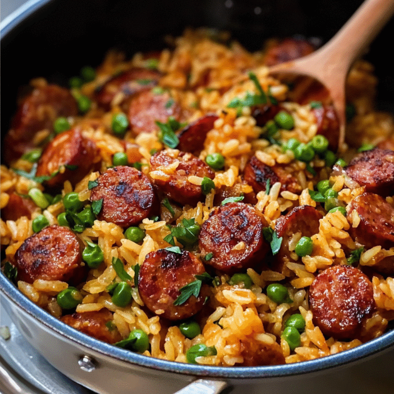 One-Pot Smoked Sausage and Rice