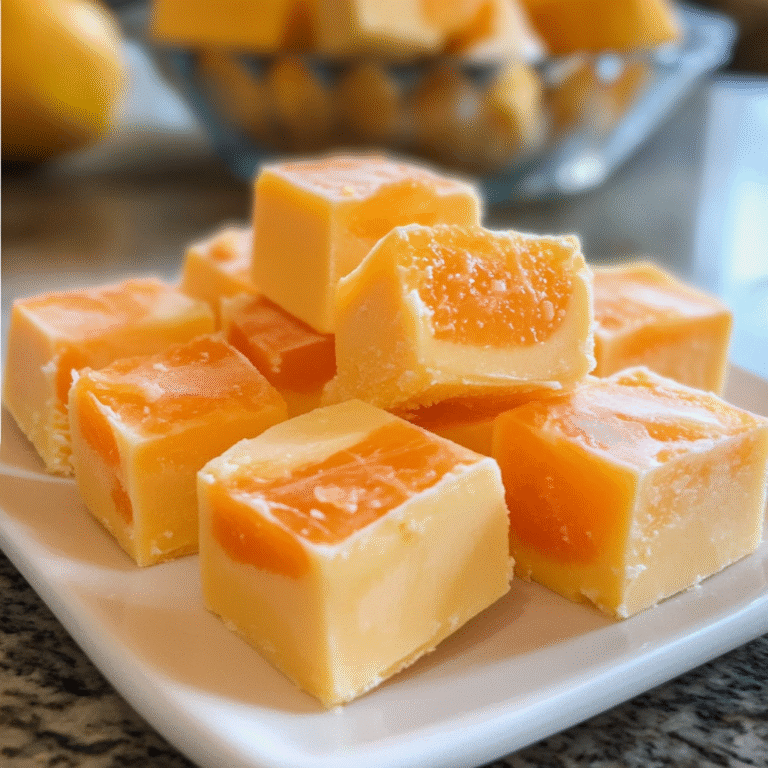 Irresistible Orange Dreamsicle Fudge