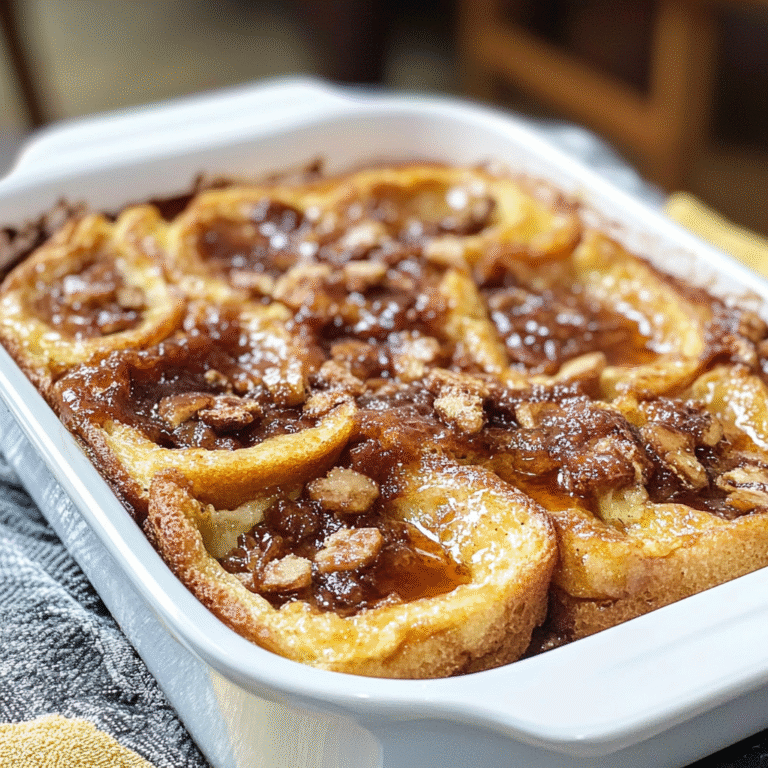 Overnight French Toast Casserole: The Easiest, Most Delicious Breakfast