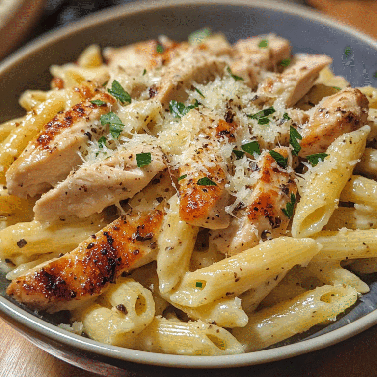 Creamy Chicken Parmesan Pasta: A Delicious One-Pot Meal