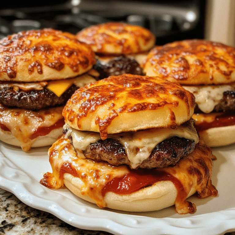 Irresistible Pizza Burgers: The Ultimate Fusion Recipe