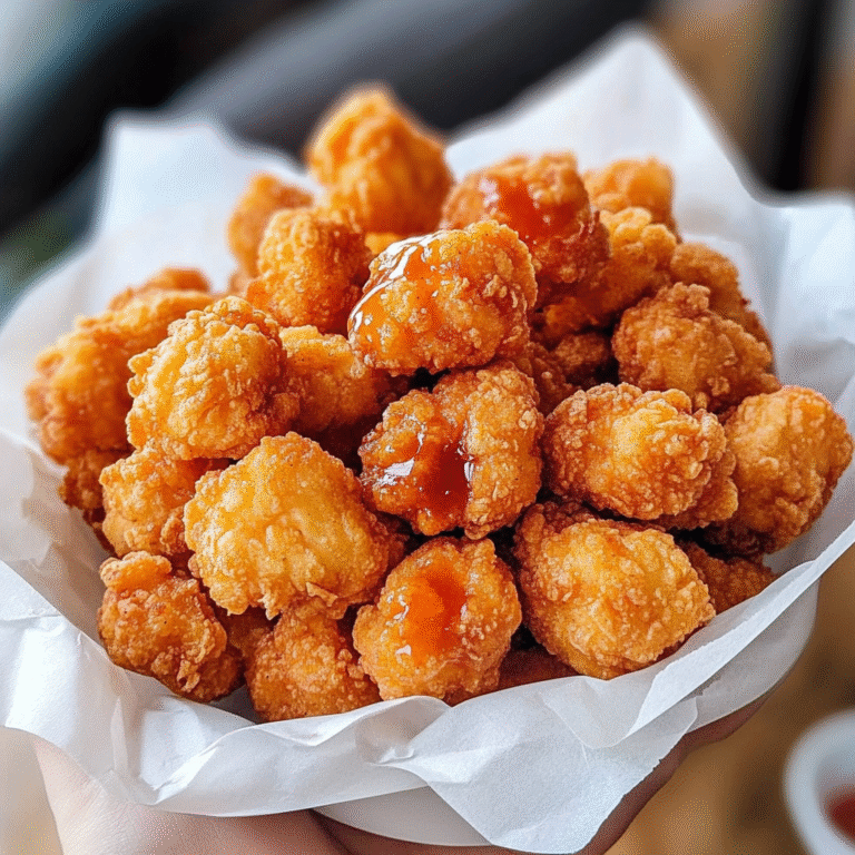 Delectable Popcorn Chicken: A Craveable Bite-Sized Delight