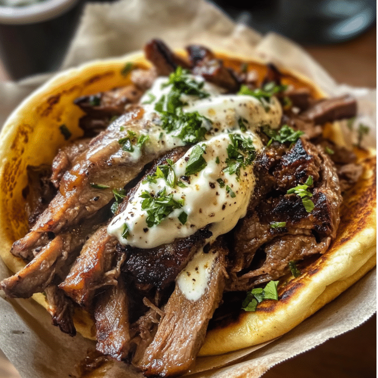 Pot Roast Gyros: Tender, Flavorful Fusion Delight