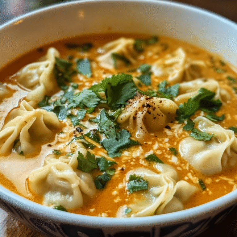 Aromatic Curry Dumpling Soup: A Flavorful Fusion