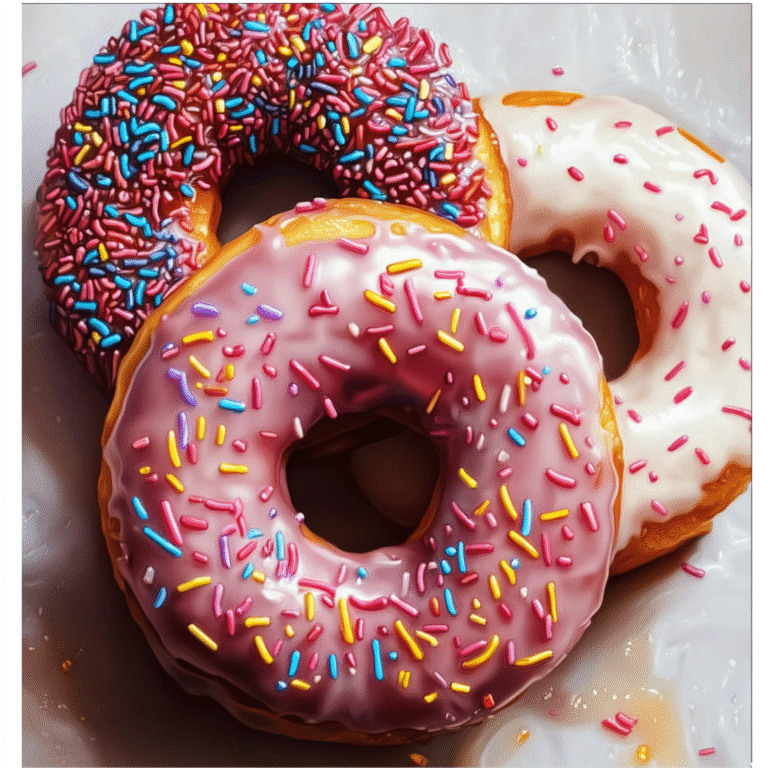 Delightful Donuts with Irresistible Icing