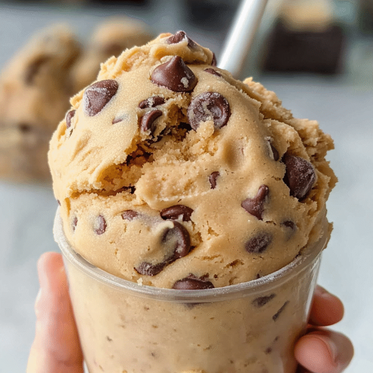 The Magic of Edible Cookie Dough: A Guilt-Free Delight