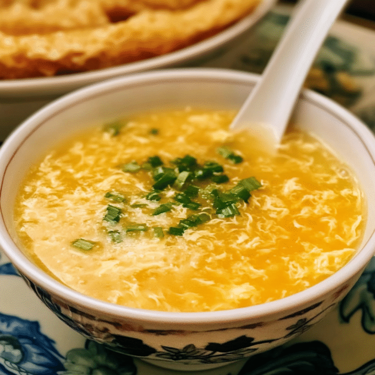 Delectable Egg Drop Soup: A Silky, Comforting Classic