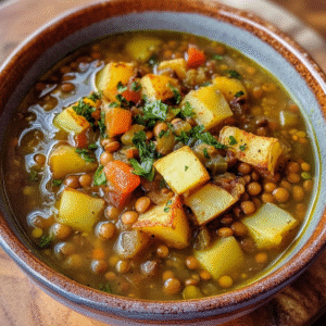 Hearty Lentil Potato Soup: A Comforting and Nutritious Delight