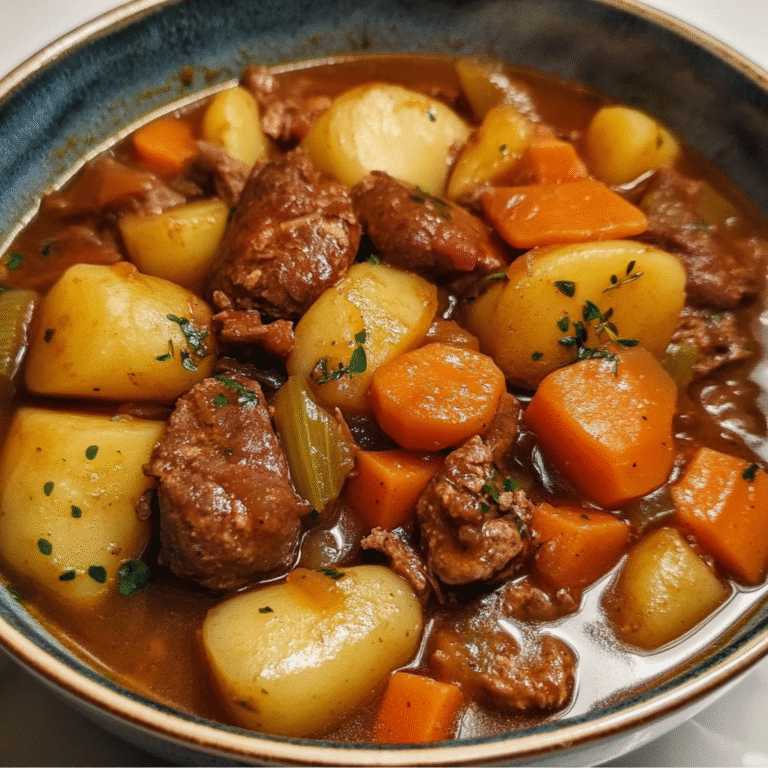 Delectable Irish Stew: A Hearty Comfort Classic