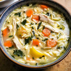 Lemon Chicken Orzo Soup: A Comforting Blend of Citrus and Warmth