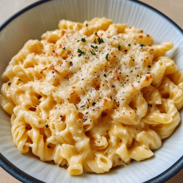 Creamy Pasta and Cheese: A Comforting Classic