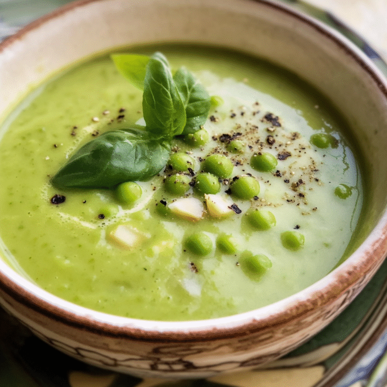 Comforting Homemade Pea Soup: A Nourishing Classic